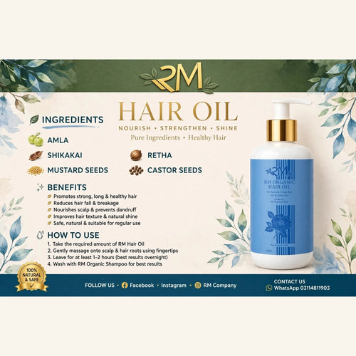 RM organic Hair Oil